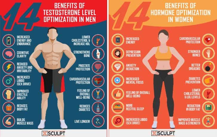 BENEFITS OF AN OPTIMAL TESTOSTERONE LEVEL - Low Testosterone