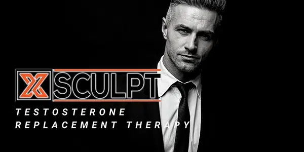 X scult testosterone replacement therapy, incorporating plastic surgery for men.